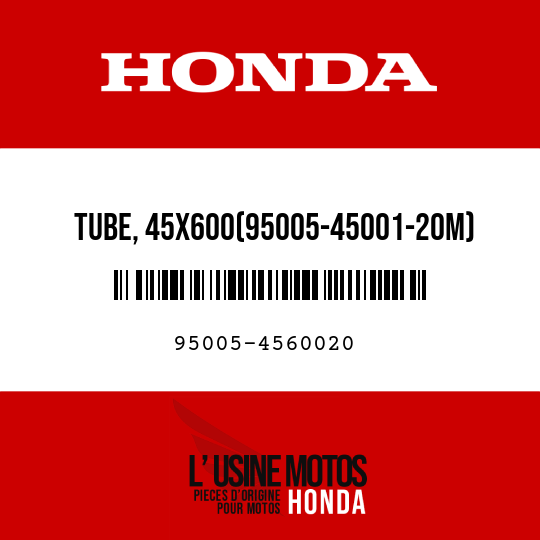 image de 95005-4560020 TUBE, 45X600(95005-45001-20M)
