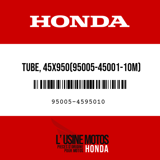 image de 95005-4595010 TUBE, 45X950(95005-45001-10M)