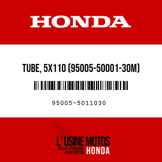 image de 95005-5011030 TUBE, 5X110 (95005-50001-30M)