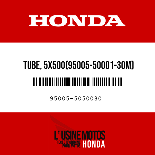 image de 95005-5050030 TUBE, 5X500(95005-50001-30M)