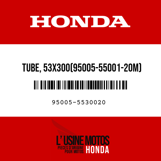 image de 95005-5530020 TUBE, 53X300(95005-55001-20M)