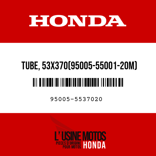 image de 95005-5537020 TUBE, 53X370(95005-55001-20M)