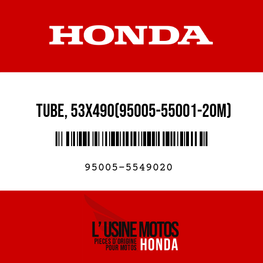 image de 95005-5549020 TUBE, 53X490(95005-55001-20M)
