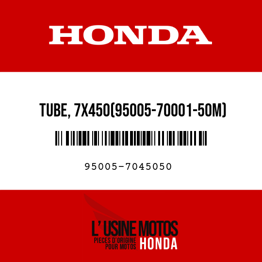 image de 95005-7045050 TUBE, 7X450(95005-70001-50M)