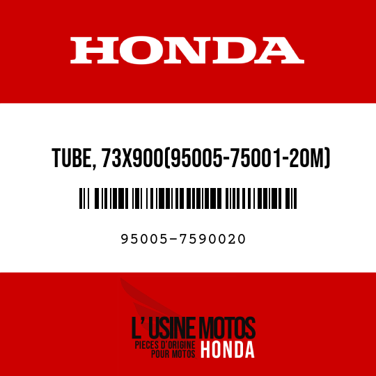 image de 95005-7590020 TUBE, 73X900(95005-75001-20M)