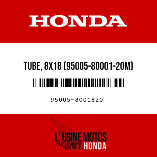 image de 95005-8001820 TUBE, 8X18 (95005-80001-20M)