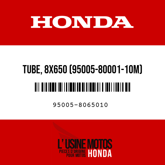image de 95005-8065010 TUBE, 8X650 (95005-80001-10M)