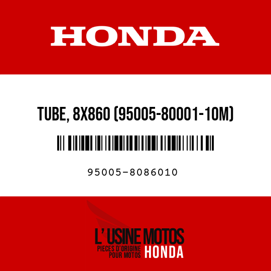 image de 95005-8086010 TUBE, 8X860 (95005-80001-10M)