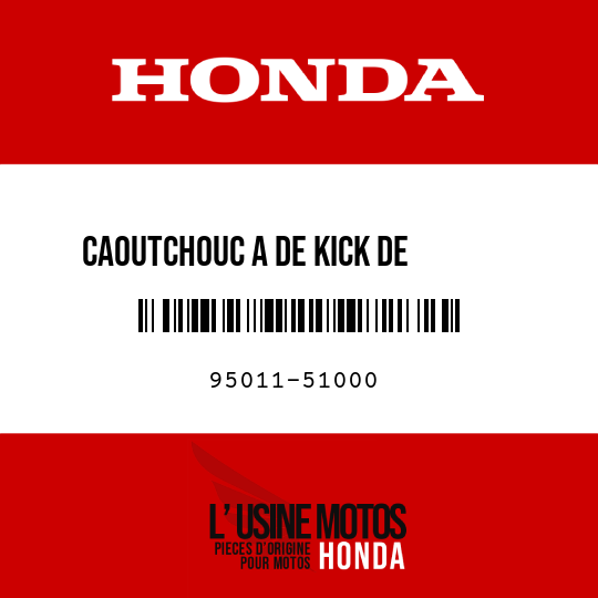 image de 95011-51000 CAOUTCHOUC A DE KICK DE       DEMARRAGE