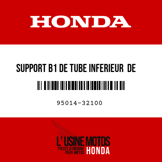 image de 95014-32100 SUPPORT B1 DE TUBE INFERIEUR  DE GUIDON