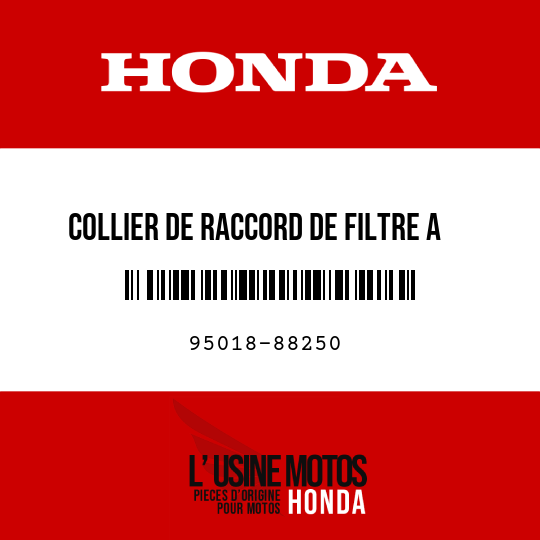 image de 95018-88250 COLLIER DE RACCORD DE FILTRE A