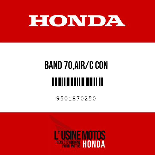 image de 9501870250 BAND 70,AIR/C CON