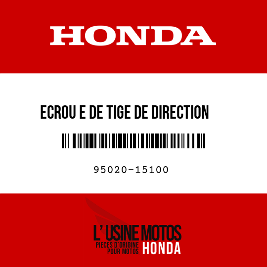 image de 95020-15100 ECROU E DE TIGE DE DIRECTION