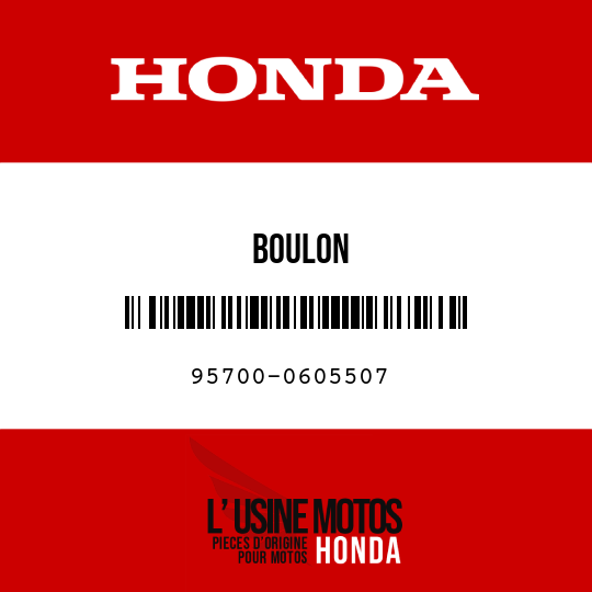 image de 95700-0605507 BOULON