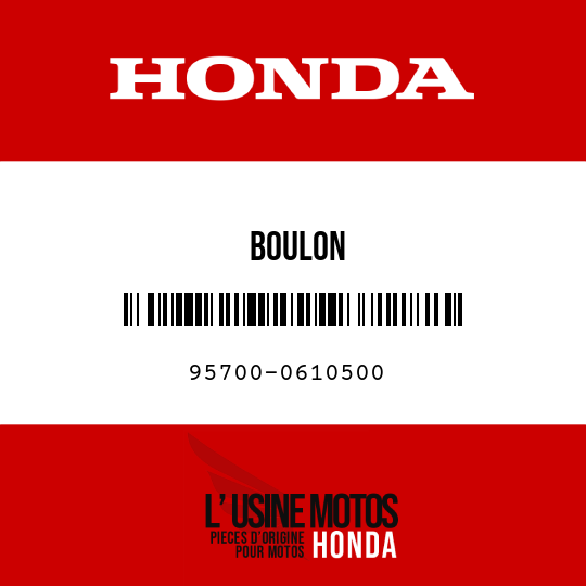 image de 95700-0610500 BOULON