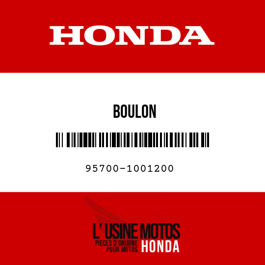 image de 95700-1001200 BOULON