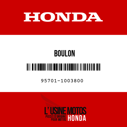 image de 95701-1003800 BOULON