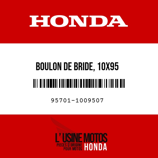 image de 95701-1009507 BOULON DE BRIDE, 10X95