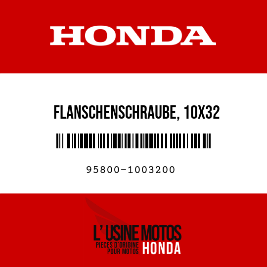 image de 95800-1003200 FLANSCHENSCHRAUBE, 10X32