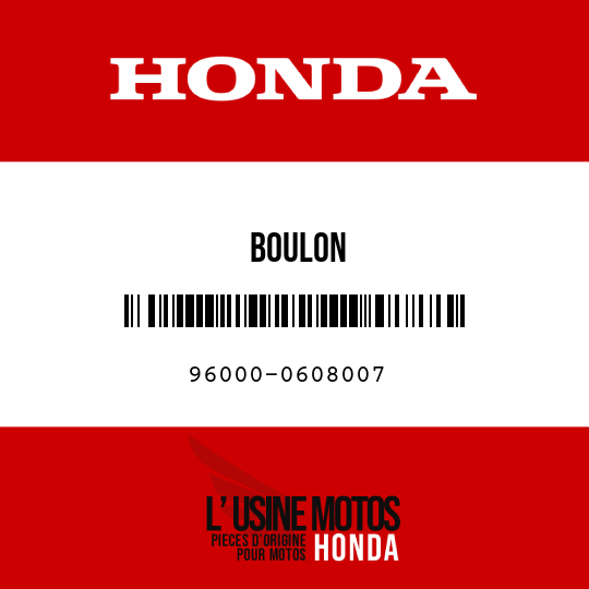 image de 96000-0608007 BOULON