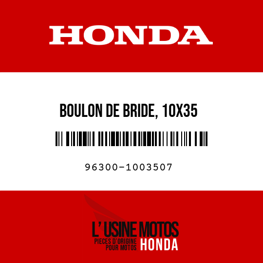 image de 96300-1003507 BOULON DE BRIDE, 10X35