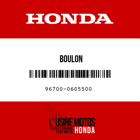 image de 96700-0605500 BOULON