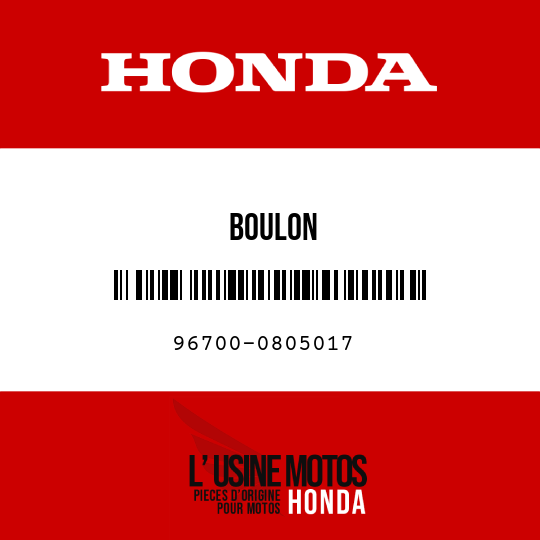 image de 96700-0805017 BOULON