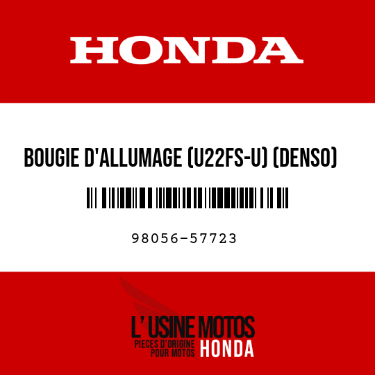 image de 98056-57723 BOUGIE D'ALLUMAGE (U22FS-U) (DENSO)