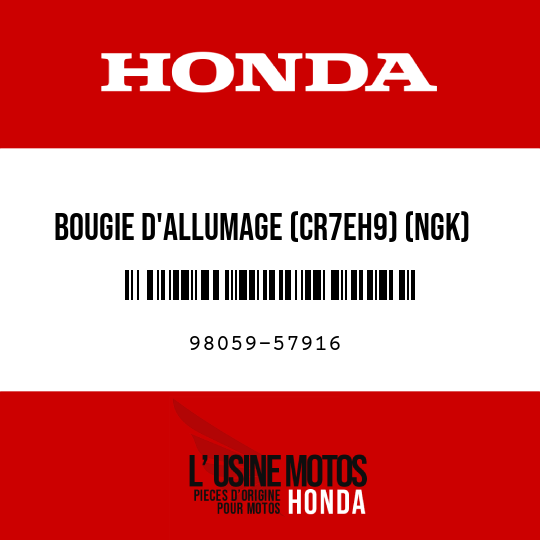 image de 98059-57916 BOUGIE D'ALLUMAGE (CR7EH9) (NGK)