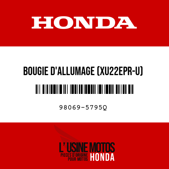 image de 98069-5795Q BOUGIE D'ALLUMAGE (XU22EPR-U) (DENSO)
