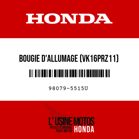 image de 98079-5515U BOUGIE D'ALLUMAGE (VK16PRZ11) (DENSO)