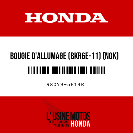 image de 98079-5614E BOUGIE D'ALLUMAGE (BKR6E-11) (NGK)