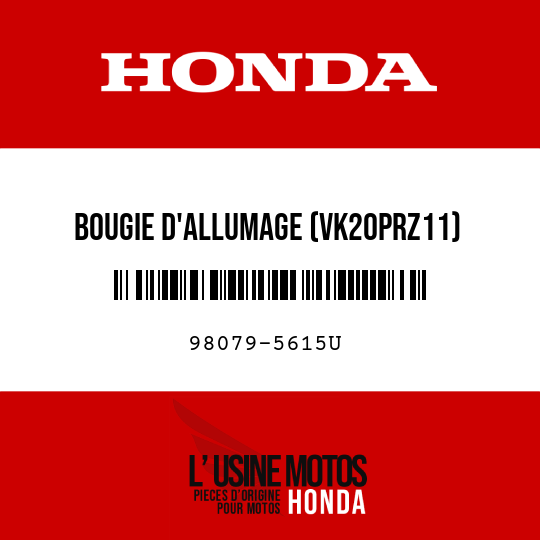 image de 98079-5615U BOUGIE D'ALLUMAGE (VK20PRZ11) (DENSO)