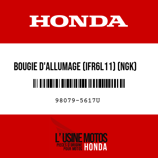 image de 98079-5617U BOUGIE D'ALLUMAGE (IFR6L11) (NGK)