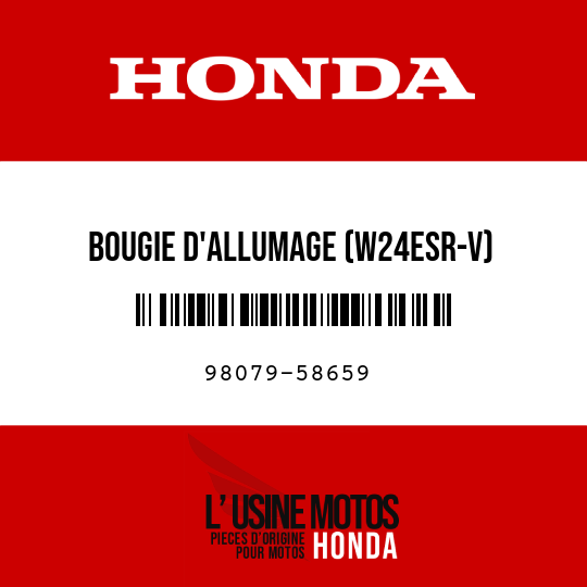 image de 98079-58659 BOUGIE D'ALLUMAGE (W24ESR-V) (DENSO)