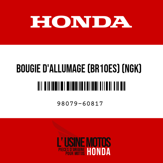 image de 98079-60817 BOUGIE D'ALLUMAGE (BR10ES) (NGK)