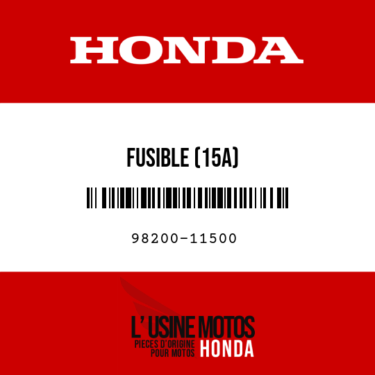 image de 98200-11500 FUSIBLE (15A)