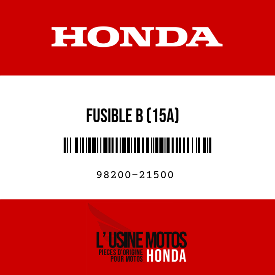 image de 98200-21500 FUSIBLE B (15A)
