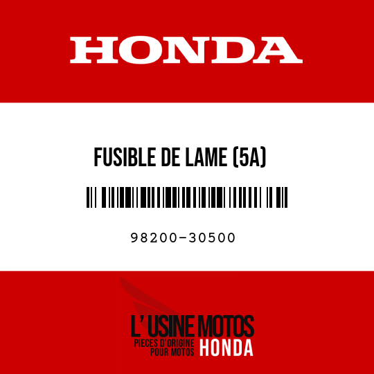 image de 98200-30500 FUSIBLE DE LAME (5A)