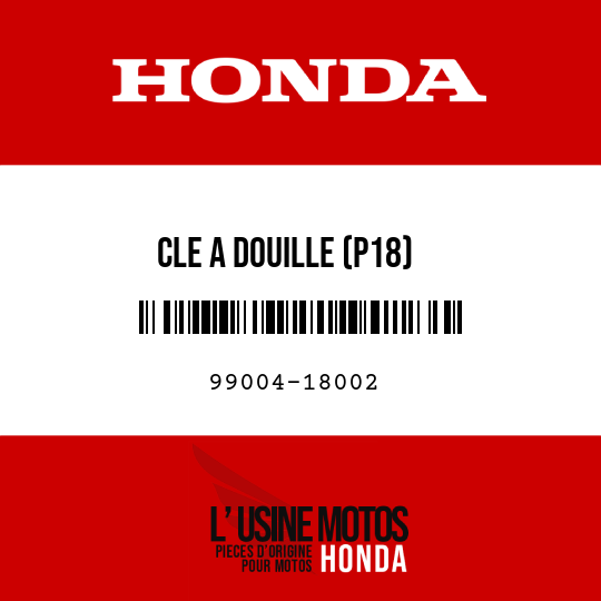 image de 99004-18002 CLE A DOUILLE (P18)