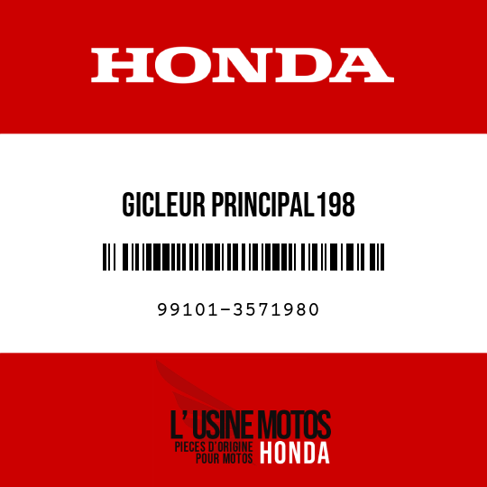 image de 99101-3571980 GICLEUR PRINCIPAL198