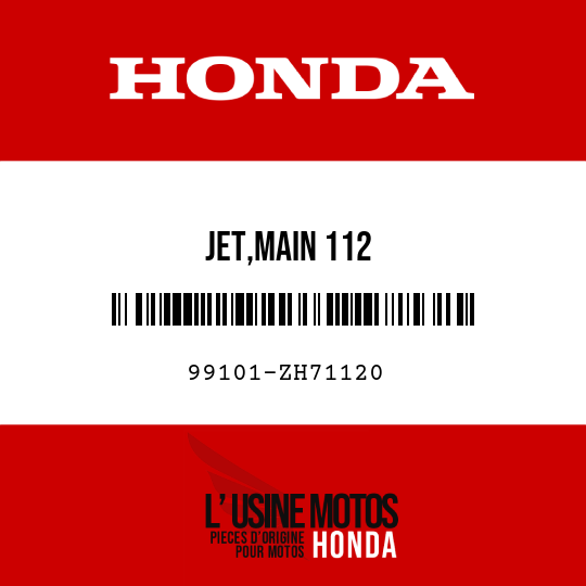 image de 99101-ZH71120 JET,MAIN 112