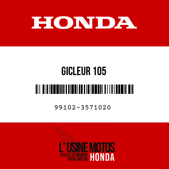image de 99102-3571020 GICLEUR 105