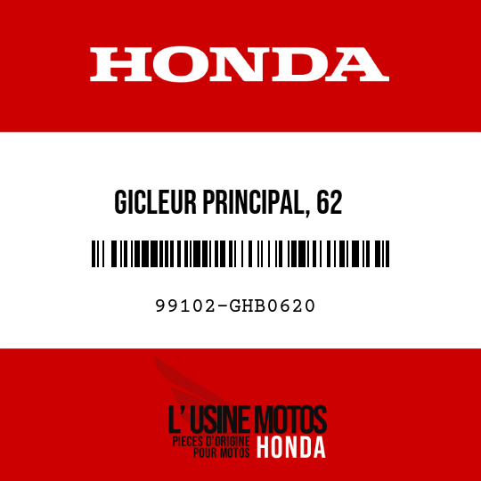 image de 99102-GHB0620 GICLEUR PRINCIPAL, 62