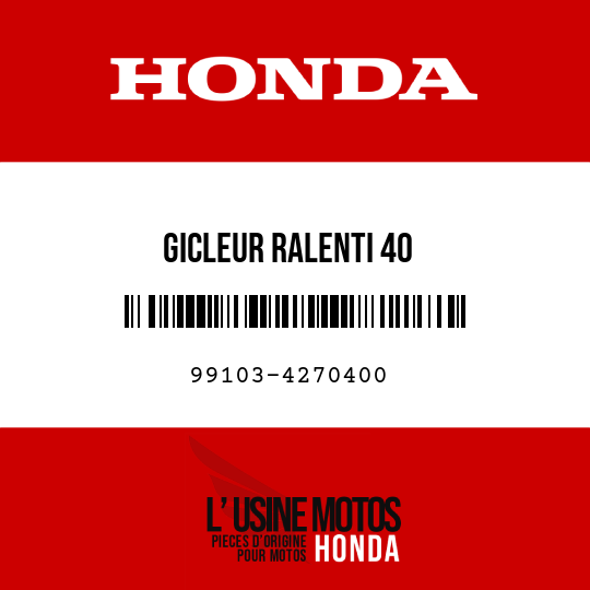 image de 99103-4270400 GICLEUR RALENTI 40