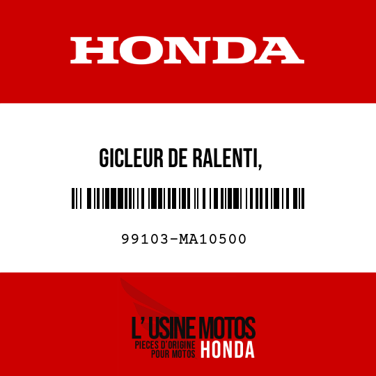 image de 99103-MA10500 GICLEUR DE RALENTI,