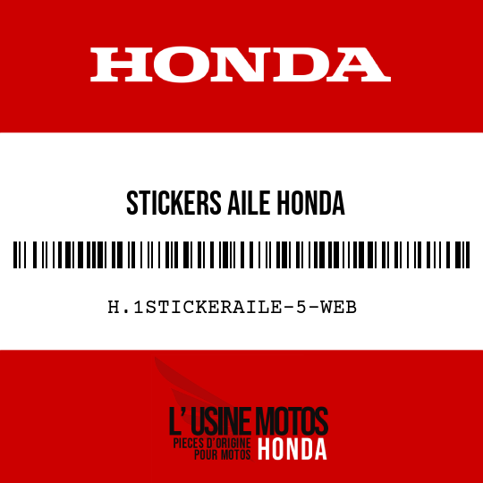 image de H.1STICKERAILE-5-WEB STICKERS AILE HONDA